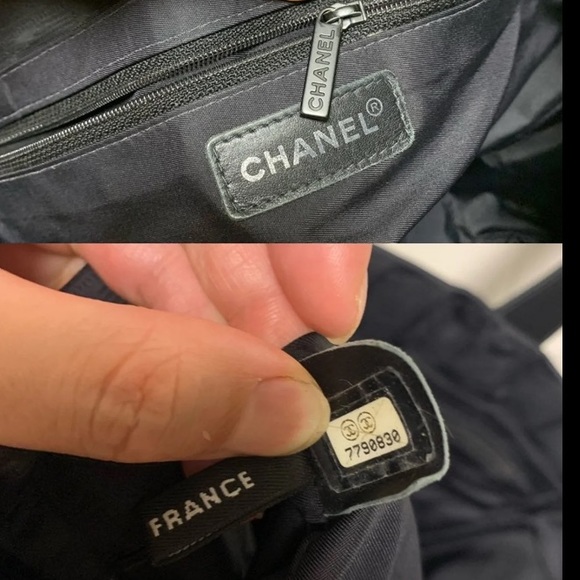 💚💚 CHANEL Travel Line Black Tote Shoulder Bag - Picture 7 of 16